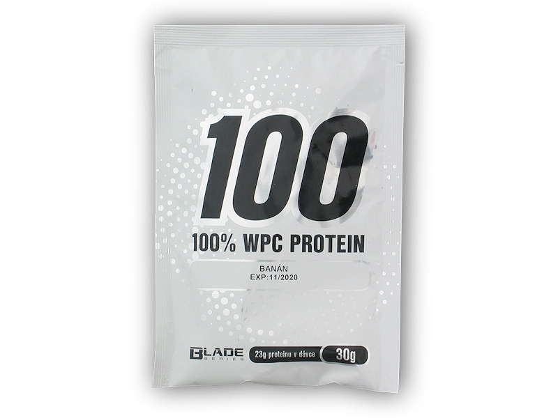 Hi Tec Nutrition BS Blade 100% WPC protein 30g Varianta: borůvka-vanilka + DÁREK ZDARMA