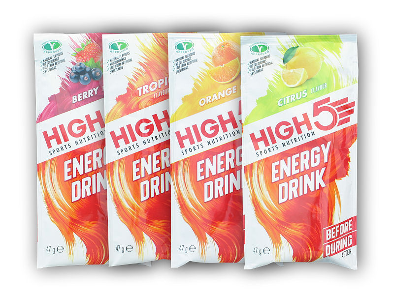 High5 Energy drink 47g Varianta: berry + DÁREK ZDARMA