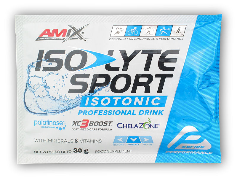 Amix Performance Series Isolyte Sport Isotonic ESD Powder 30g Varianta: orange + DÁREK ZDARMA