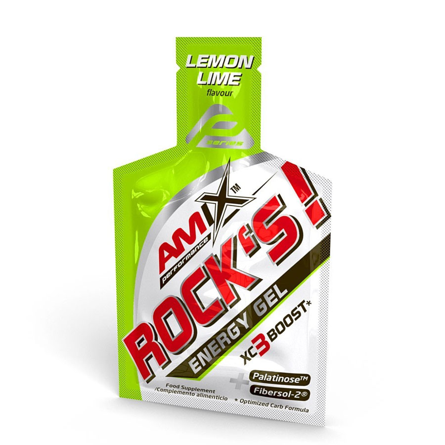 Amix Performance Series Rocks Energy Gel With Caffeine 32g Varianta: peach tea + DÁREK ZDARMA