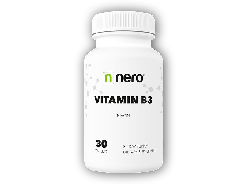 Nero Vitamin B3 Niacin 30 kapslí + DÁREK ZDARMA