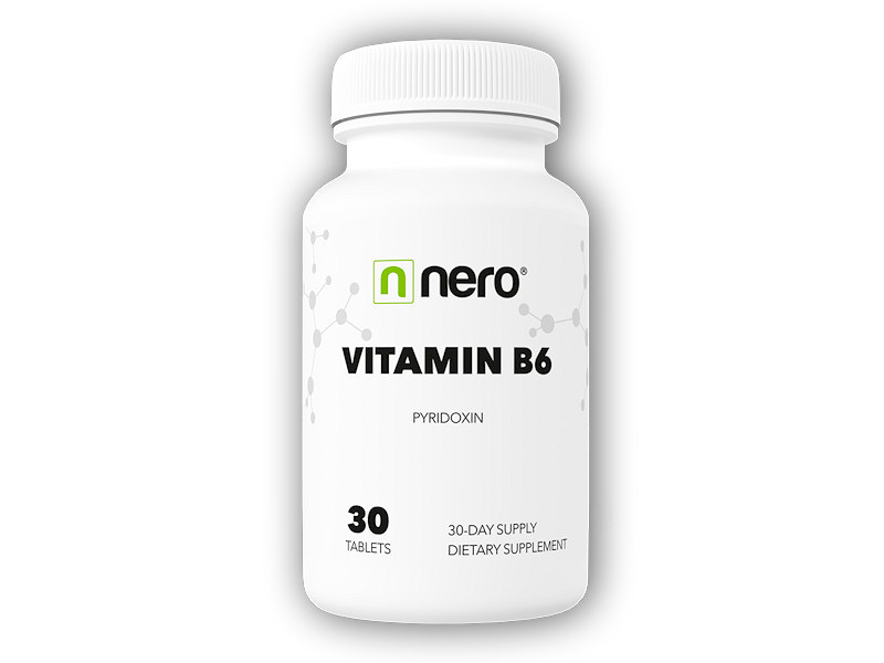 Nero Vitamin B6 Pyridoxin 30 tablet + DÁREK ZDARMA