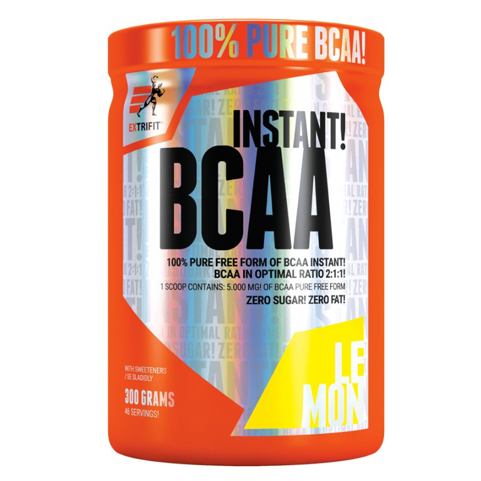 Extrifit BCAA Instant 300g + šťavnatá tyčinka ZDARMA Varianta: černý rybíz + DÁREK ZDARMA