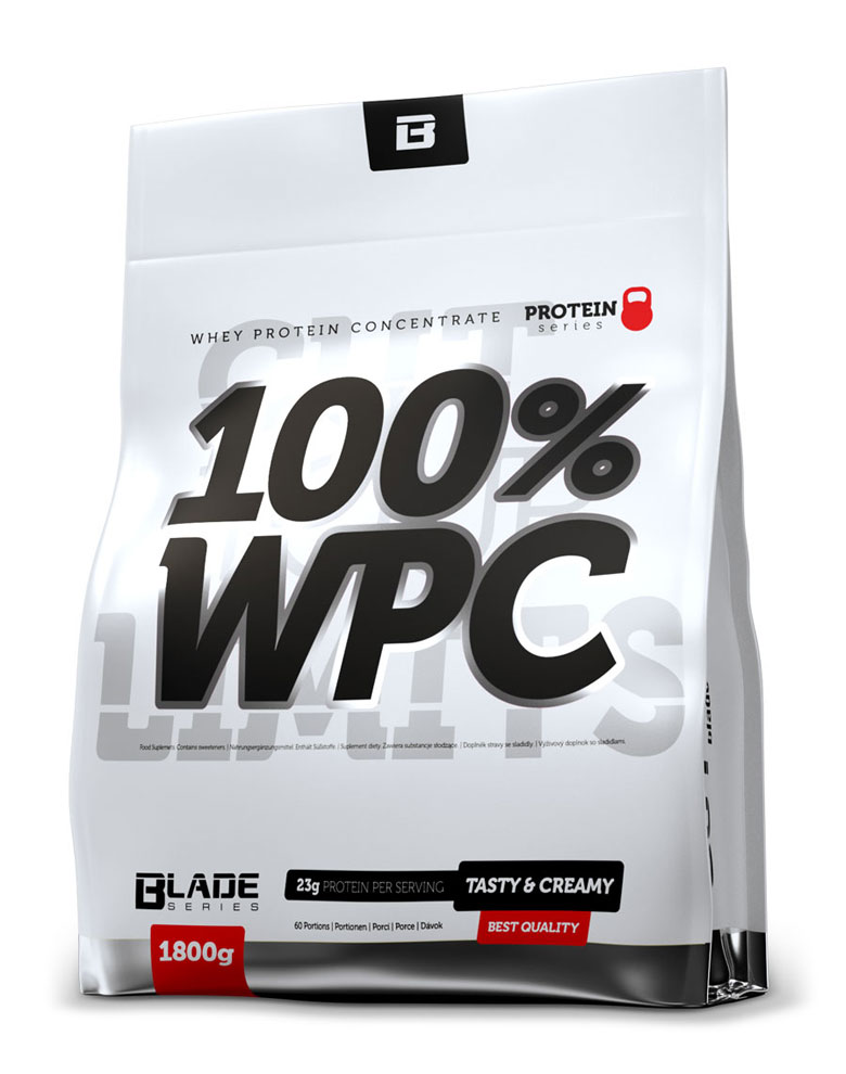 Hi Tec Nutrition BS Blade 100% WPC Protein 1800g + šťavnatá tyčinka ZDARMA Varianta: bílá čokoláda + DÁREK ZDARMA