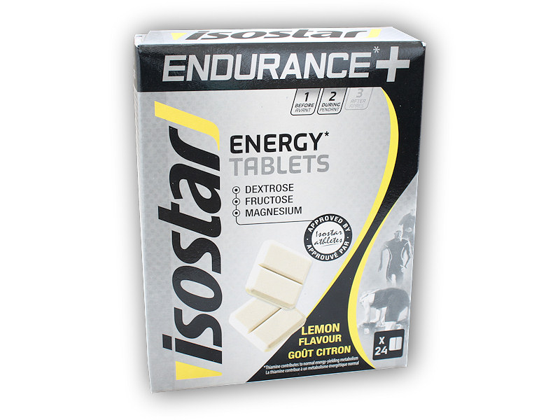 Isostar Isostar endurance energy 24 tablet citron + DÁREK ZDARMA
