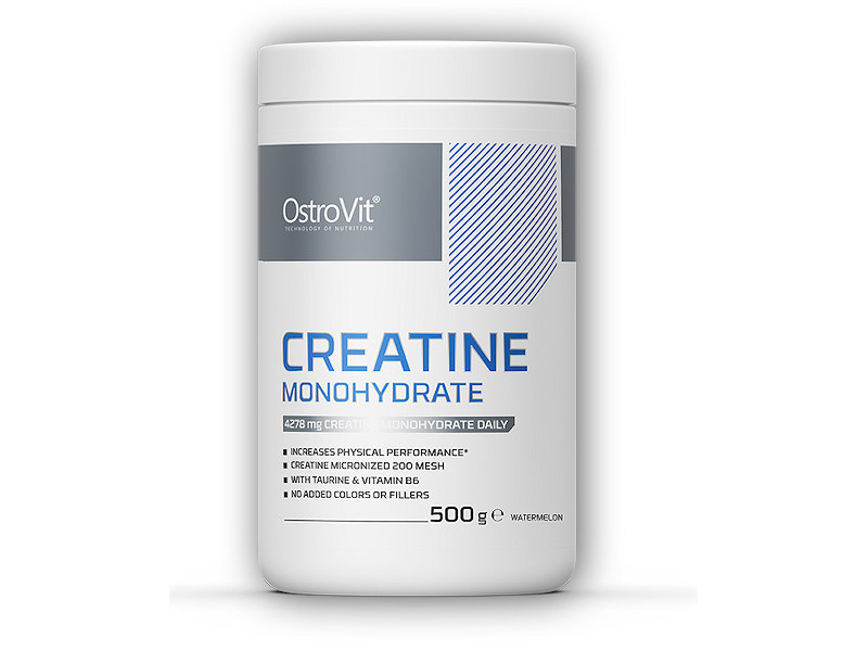 Ostrovit Creatine monohydrate 500g Varianta: pomeranč + DÁREK ZDARMA