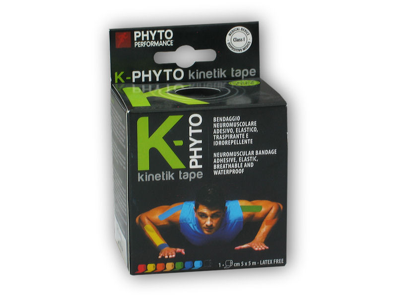 Phyto Performance K-phyto kinetik kinesio tape 5cm x 5m Varianta: tmavě modrá + DÁREK ZDARMA
