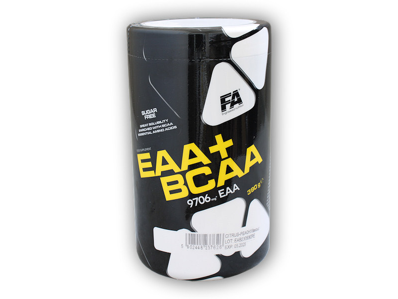 Fitness Authority EAA + BCAA 390g + šťavnatá tyčinka ZDARMA Varianta: dragon fruit + DÁREK ZDARMA