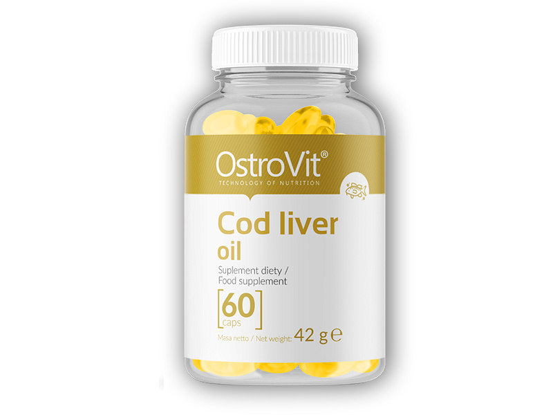 Ostrovit Cod liver oil 60 kapslí + DÁREK ZDARMA