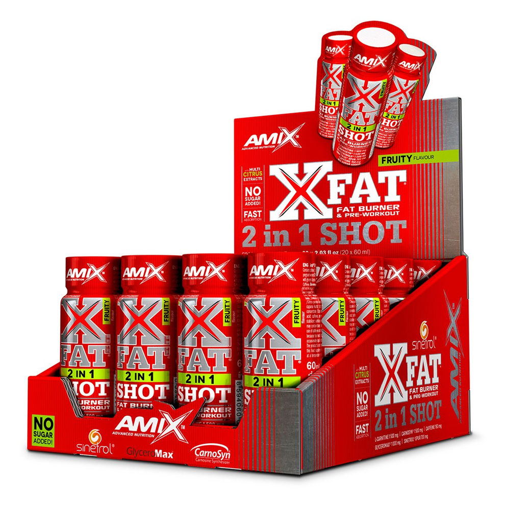 Amix X-Fat 2 in 1 Shot ampule 60ml Varianta: fruity