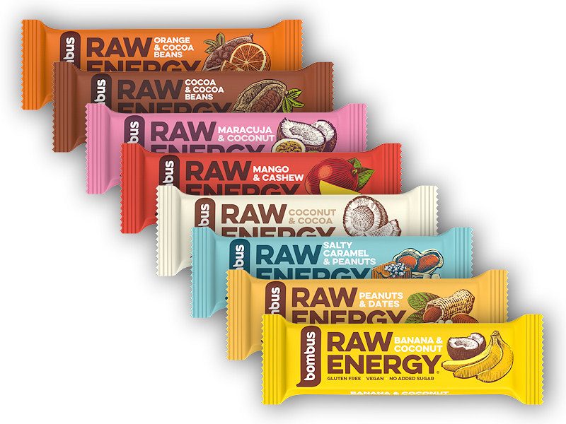Bombus Bombus Raw Energy 50g Varianta: peanuts dates
