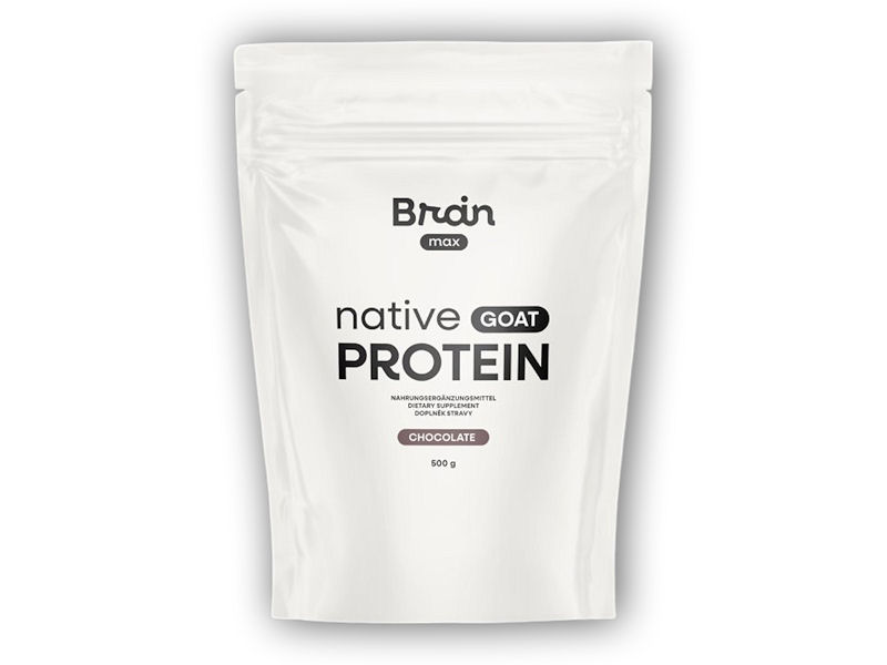 BrainMax Native Goat Protein 500g Varianta: lískový oříšek