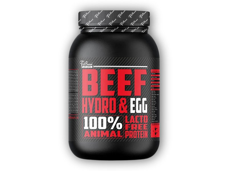FitBoom Fitboom Hydro Beef & Egg Protein 1000g Varianta: vanilla