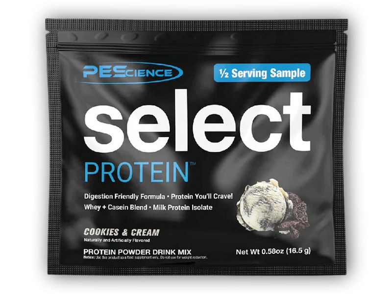 PEScience Select Protein 16,5g - AKCE Varianta: cookies cream