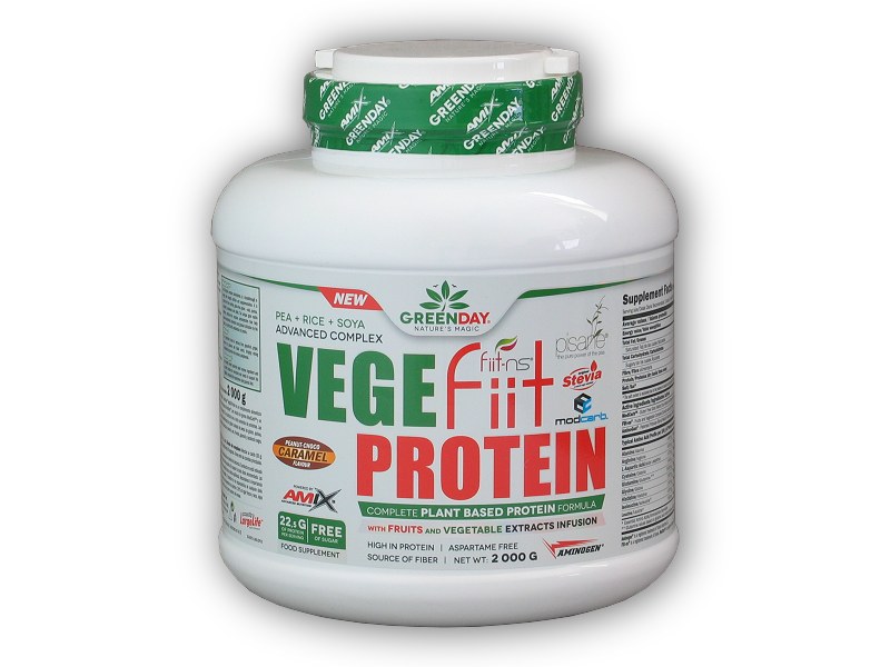 Amix GreenDay VegeFiit Protein 2000g Varianta: forest fruit