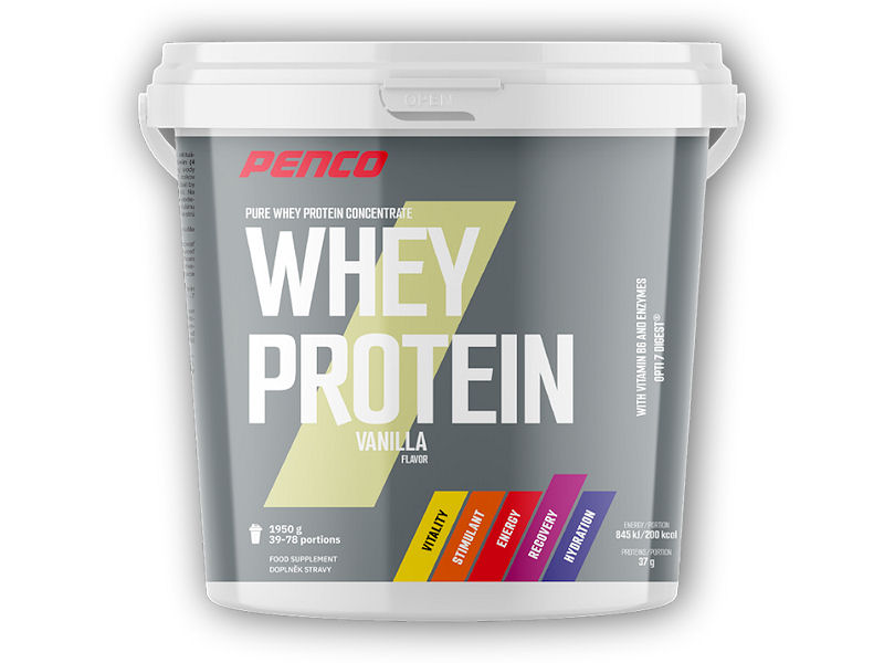 Penco Whey Protein 1950g Varianta: vanilka