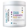 Nutri Works DAA D-aspartic Acid 100% 200g  + šťavnatá tyčinka ZDARMA