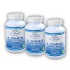 FitSport Nutrition 3x B-Complex + Vitamin C + Vitamin E 100 vege caps  + šťavnatá tyčinka ZDARMA