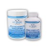 FitSport Nutrition 100% Creatine Monohydrate 550g + BCAA MAX 4:1:1 + L-Glutamine 240 caps  + šťavnatá tyčinka ZDARMA
