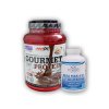 FitSport Nutrition Gourmet Protein 1000g + BCAA MAX 4:1:1 + L-Glutamine 240 caps (Varianta chocolate-coconut)