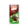 Torras Hořká čokoláda s mátou 75g