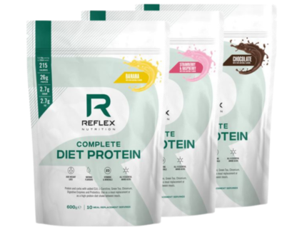 Reflex Complete Diet Protein 600g (Příchuť Vanilkový fondán)