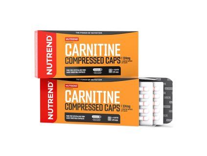 NUTREND Carnitine Compressed Caps (Kapsle 120 kapslí)
