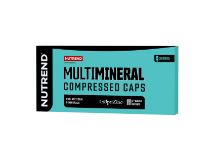 NUTREND Multimineral Compressed Caps (Příchuť Bez příchutě, Kapsle 60 kapslí)