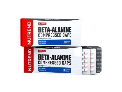 NUTREND Beta-Alanine Compressed Caps (Kapsle 90 kapslí)