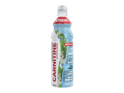 NUTREND Carnitine Magnesium Activity Drink (Objem 750 ml, Příchuť Bezinka & máta (perlivé))