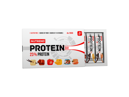 NUTREND Protein Bar (Balení 6 x 55 g, Příchuť Dárkový box)