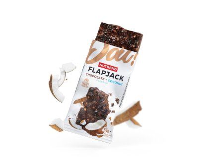 NUTREND Oat! Flapjack (Balení 50 g, Příchuť Čokoláda & kokos)