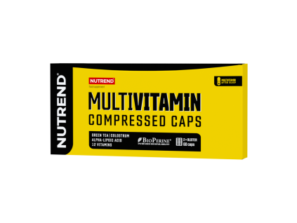 NUTREND Multivitamin Compressed Caps (Příchuť Bez příchutě, Kapsle 60 kapslí)