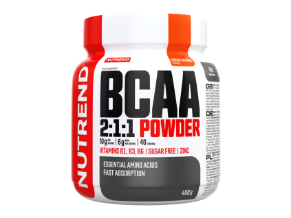 NUTREND BCAA 2:1:1 Powder (Balení 400 g, Příchuť Modrá malina)