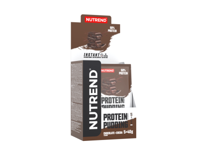 NUTREND Protein Pudding (Balení 5 x 40 g, Příchuť Vanilka)