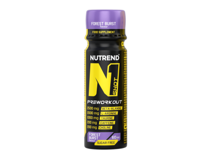 NUTREND N1 Shot (Balení 20 x 60 ml, Příchuť Cherry Crush)