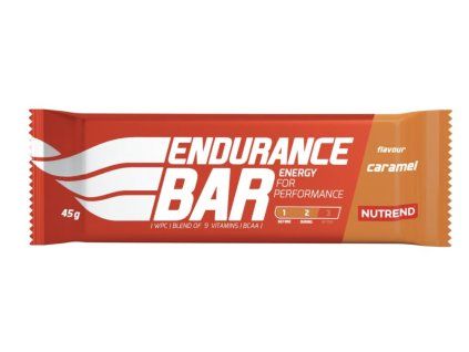 NUTREND Endurance Bar 45g (Balení 45 g, Příchuť Karamel)