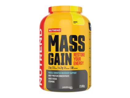 NUTREND Mass Gain (Balení 1050 g, Příchuť Banán)