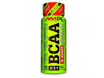 Amix BCAA 3000 SHOT (Velikost balení 60ml, Příchuť Cola)