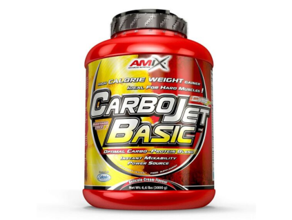 Amix CarboJet Basic (Velikost balení 3000 Gramů, Příchuť Jahoda)