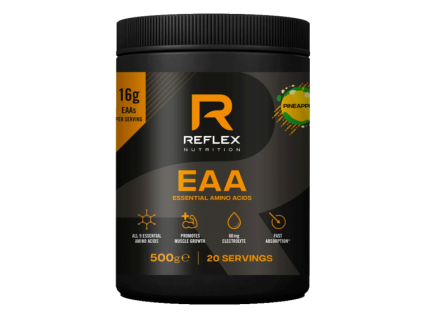 Reflex EAA (Velikost balení 500 Gramů, Příchuť Ananas)