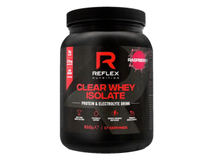 Reflex Clear Whey Isolate (Velikost balení 510 Gramů, Příchuť Malina)