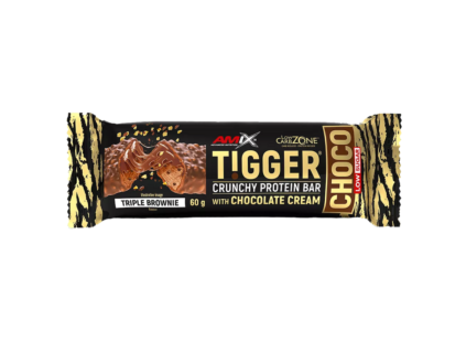 Amix Tigger Zero Choco Protein Bar (Velikost balení 60 Gramů, Příchuť Čokoláda, Kokos)