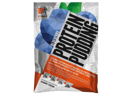 Extrifit Protein Pudding (Velikost balení 40 Gramů, Příchuť Borůvka)