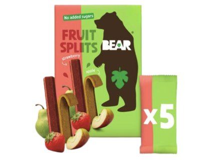 i66ceec26e930b bear fruit splits jahoda a jablko 5x20 g