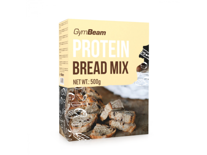 GymBeam Proteinový chléb Protein Bread Mix (Příchuť přírodní, Balení (g) 5 x 500 g)