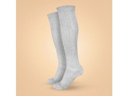 76815d19792ee3 knee high wool socks grey beastpink 01