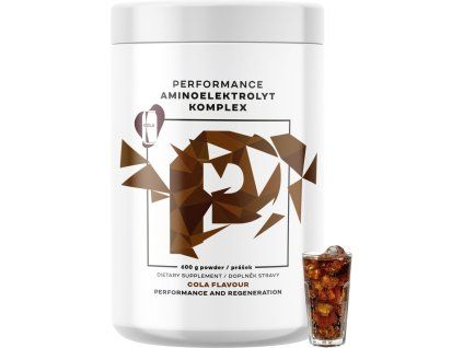 BrainMax® Performance Amino Electrolytes Complex, EAA + Elektrolyty, 600g (Příchuť Cherry)