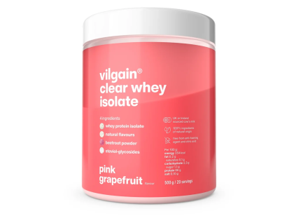 169847713f31a3 vilgain clear whey isolate pink grapefruit 500 g