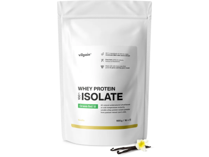 b698762bc1f908 vilgain grass fed whey protein isolate vanilka 500 g